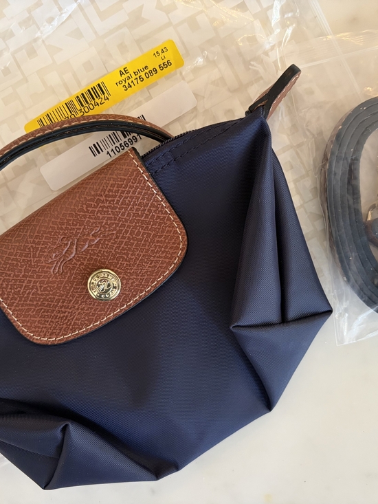 Longchamp Handbags - Longchamp LE PLIAGE ORIGINAL POUCH Navy
